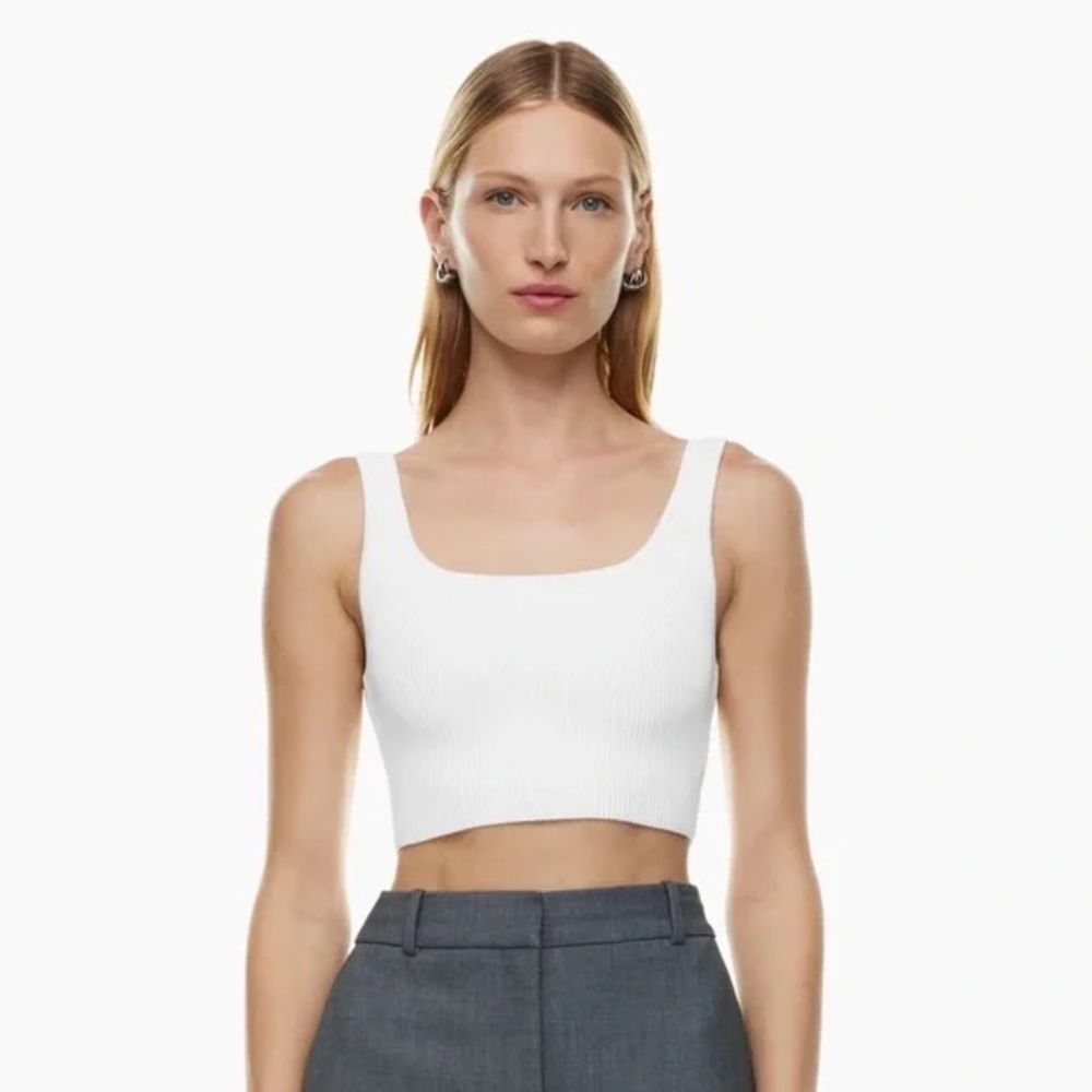Babaton Contour Scoopneck Crop Tank